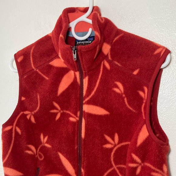 PATAGONIA Synchilla Fleece Vest Floral Print - Picture 4 of 15